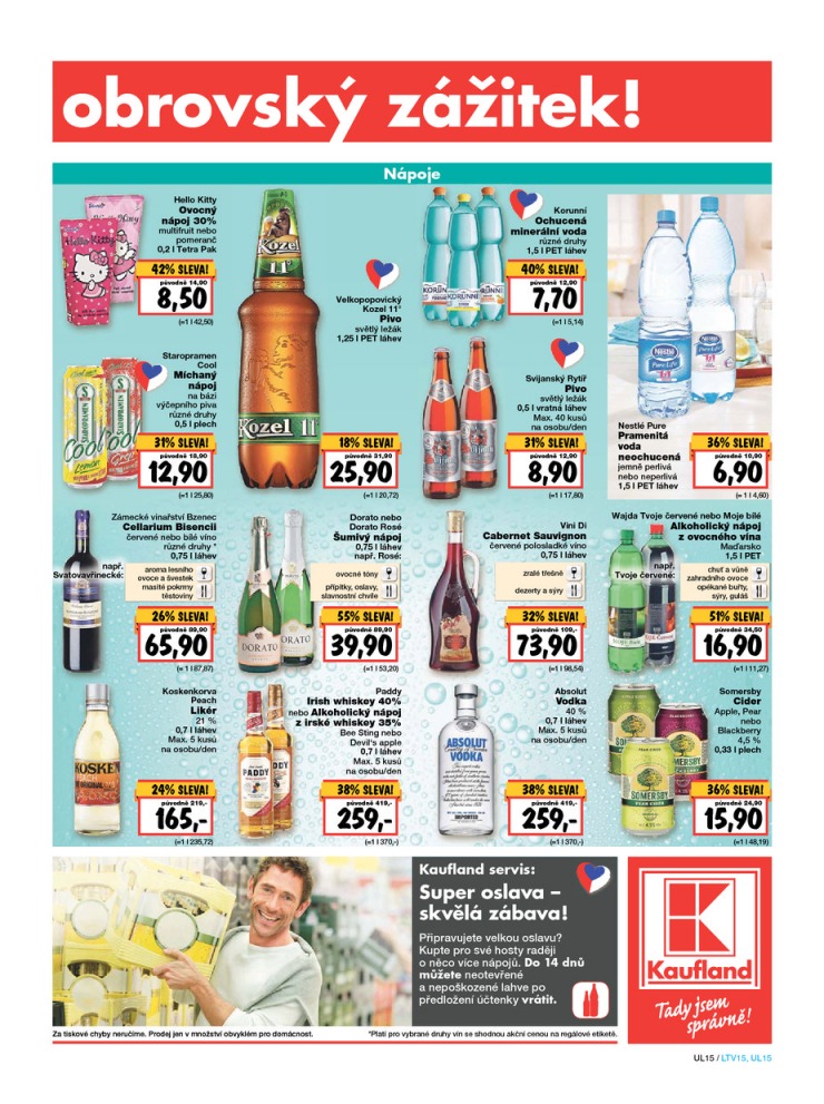 let�k Kaufland Aktu�ln� nab�dka od 28.5.2015 strana 1