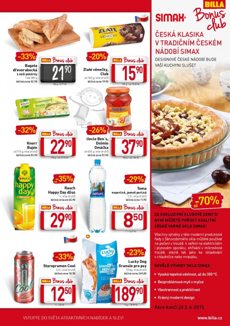 leták Billa velký od 27.5.2015 strana 1 leták Billa velký od 27.5.2015 strana 1