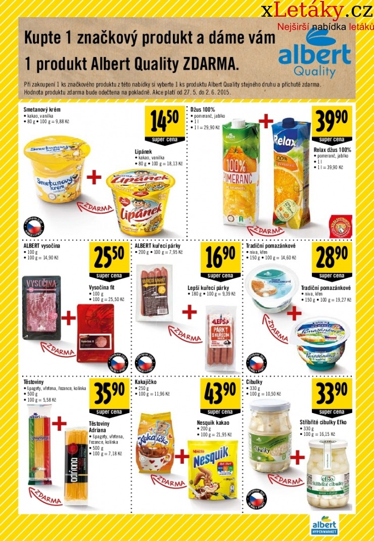 leták Albert Hypermarket akční leták strana 1 leták Albert Hypermarket akční leták strana 1