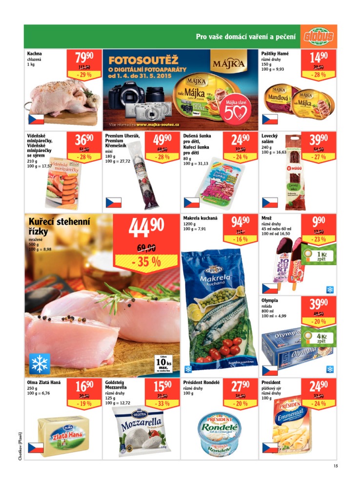 let�k Globus Na�e noviny od 28.5.2015 strana 1