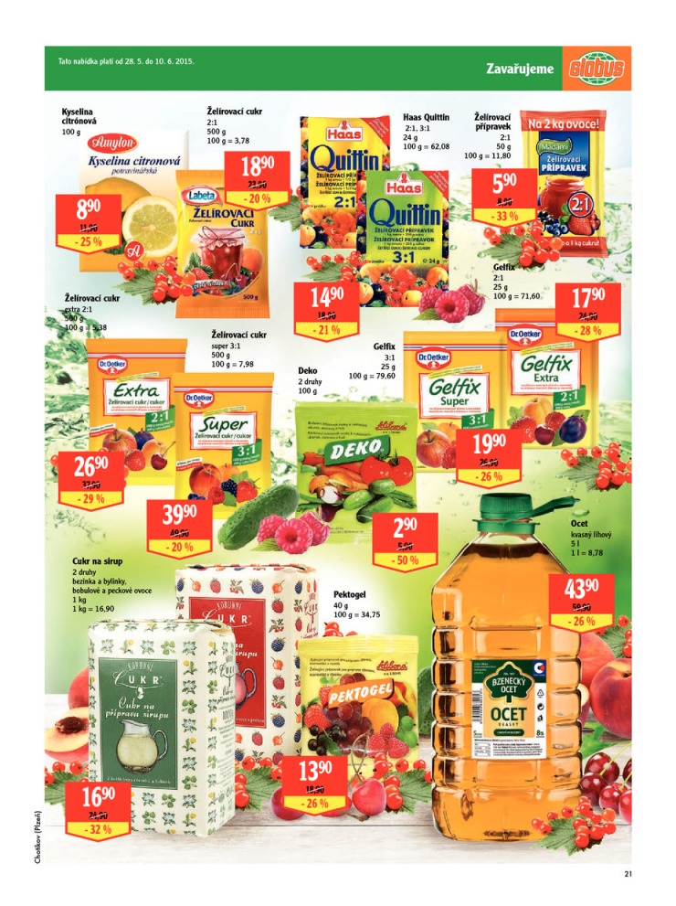 let�k Globus Na�e noviny od 28.5.2015 strana 1