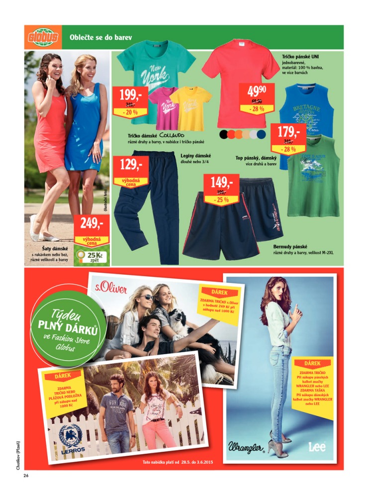 let�k Globus Na�e noviny od 28.5.2015 strana 1