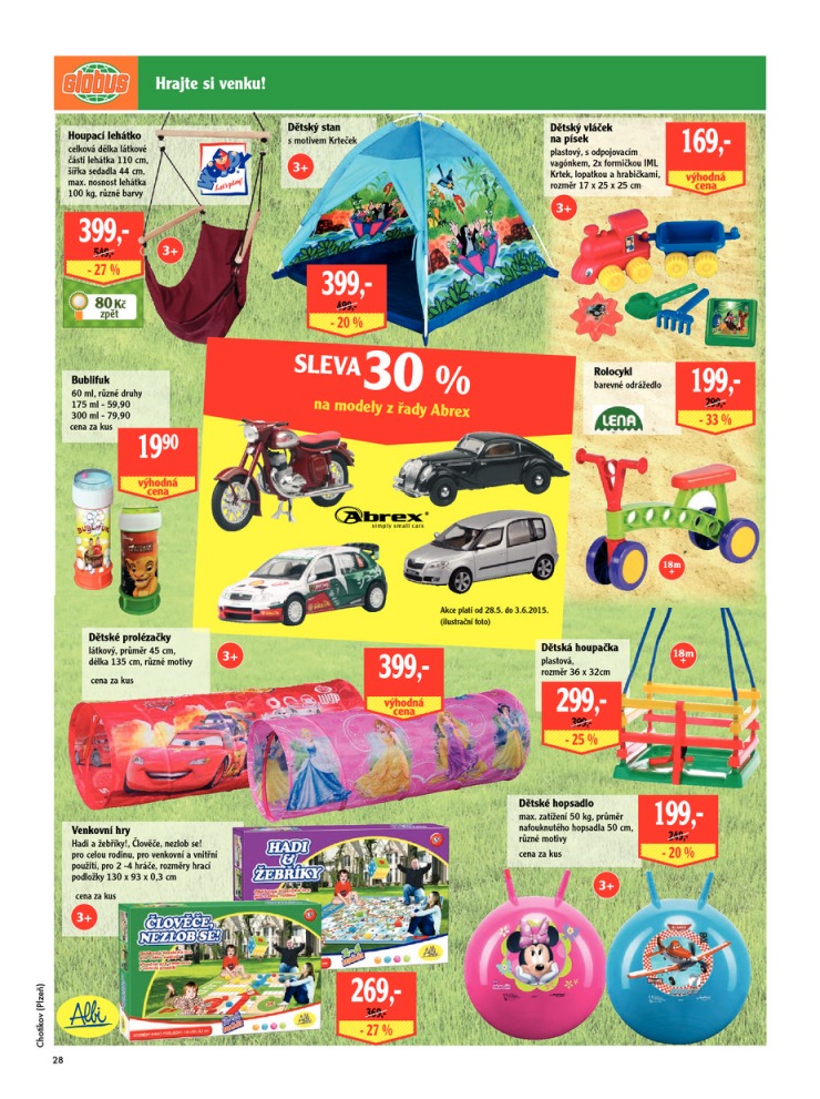 let�k Globus Na�e noviny od 28.5.2015 strana 1