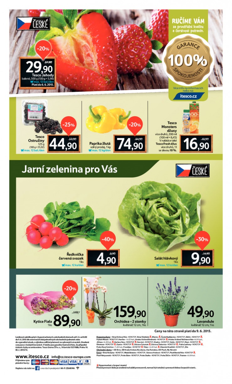 leták Tesco OD od 3.6.2015 strana 1 leták Tesco OD od 3.6.2015 strana 1