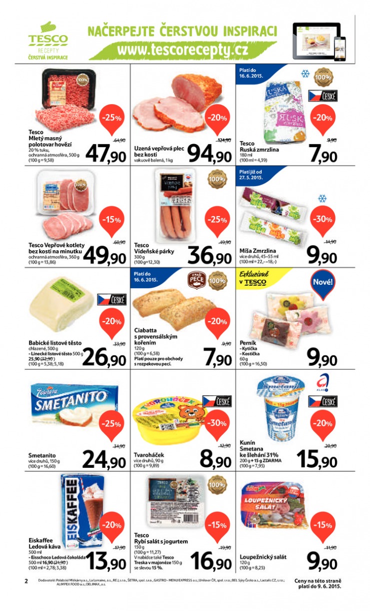 leták Tesco Expres obchody od 3.6.2015 strana 1 leták Tesco Expres obchody od 3.6.2015 strana 1