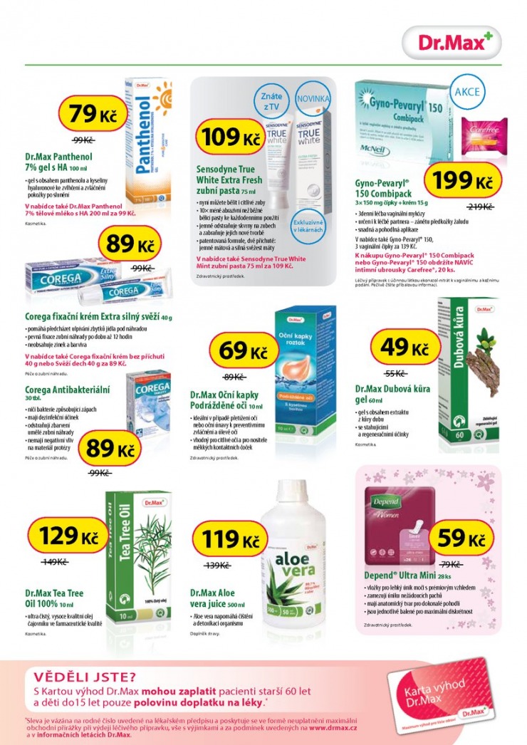 leták Dr. Max lékárna Aktuální leták od 3.6.2015 strana 1 leták Dr. Max lékárna Aktuální leták od 3.6.2015 strana 1