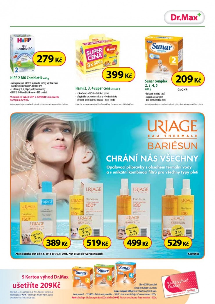 leták Dr. Max lékárna Aktuální leták od 3.6.2015 strana 1 leták Dr. Max lékárna Aktuální leták od 3.6.2015 strana 1