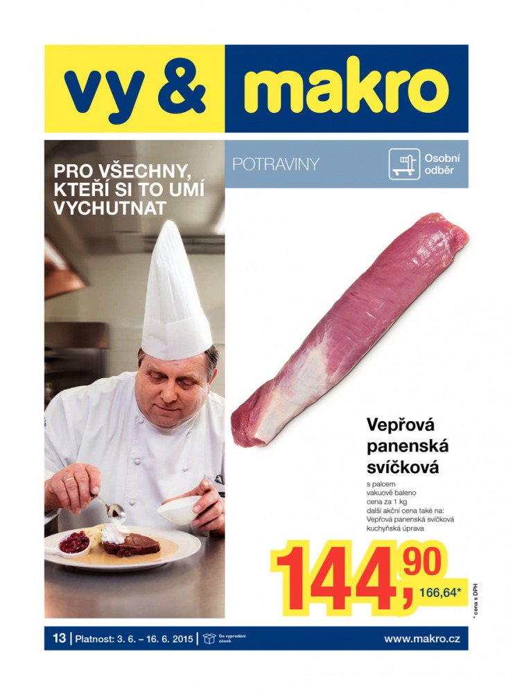 letk Makro Potraviny od 3.6.2015 strana 1
