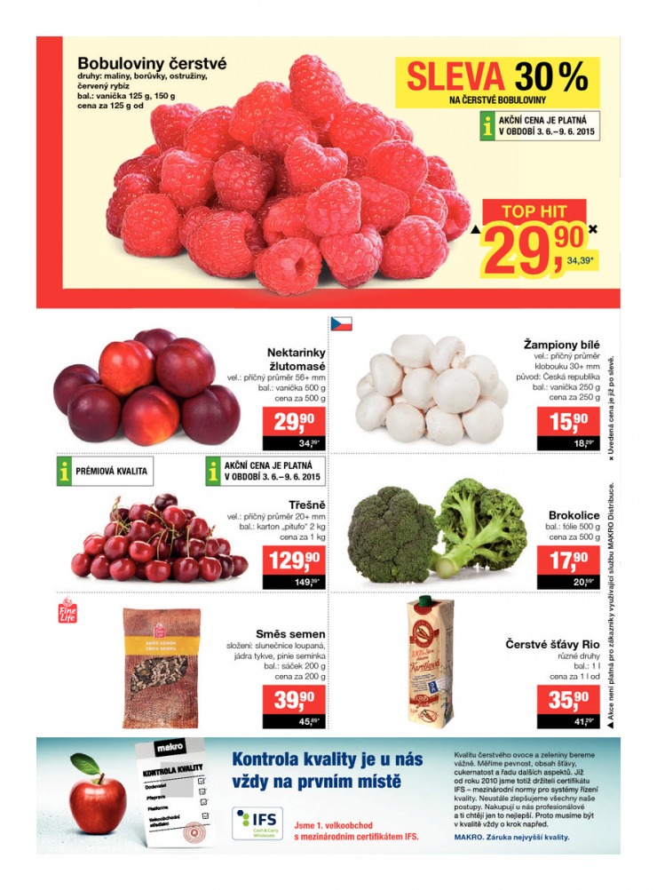 leták Makro Potraviny od 3.6.2015 strana 1 leták Makro Potraviny od 3.6.2015 strana 1