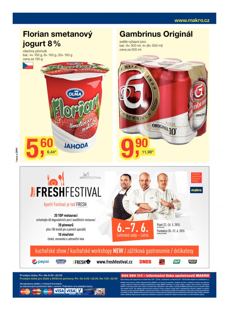 leták Makro Potraviny od 3.6.2015 strana 1 leták Makro Potraviny od 3.6.2015 strana 1
