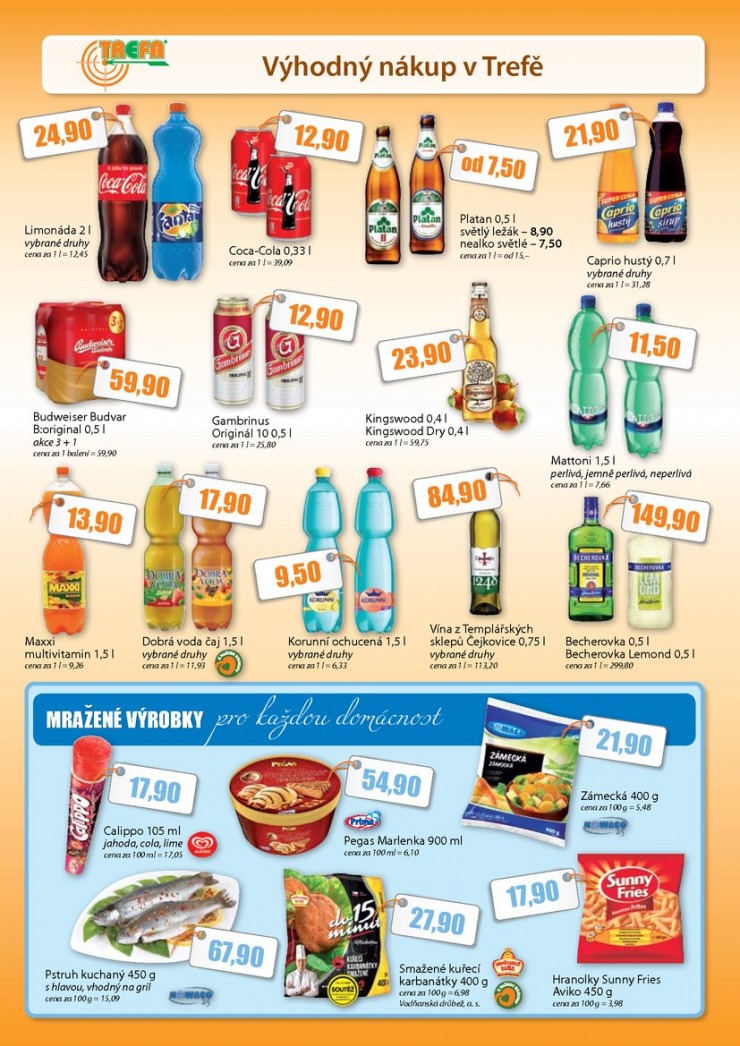 leták COOP Trefa od 3.6.2015 strana 1 leták COOP Trefa od 3.6.2015 strana 1
