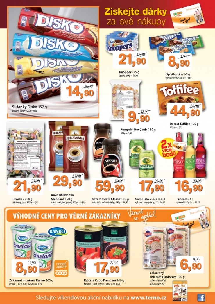 leták COOP Terno od 3.6.2015 strana 1 leták COOP Terno od 3.6.2015 strana 1
