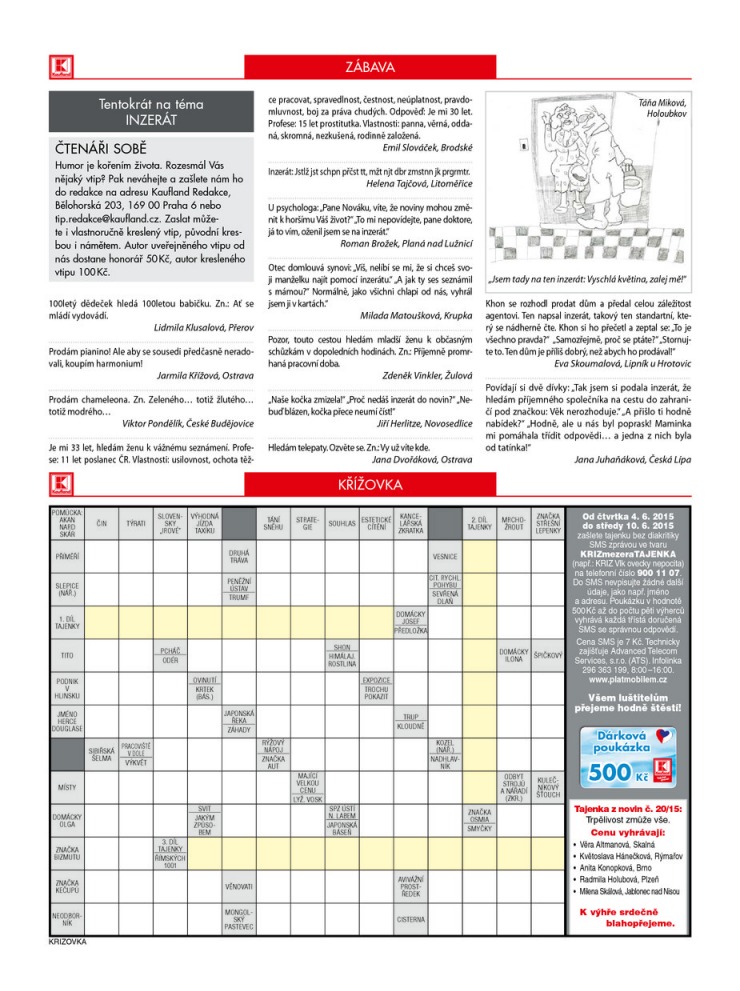 leták Kaufland Aktuální nabídka od 4.6.2015  strana 1 leták Kaufland Aktuální nabídka od 4.6.2015 strana 1