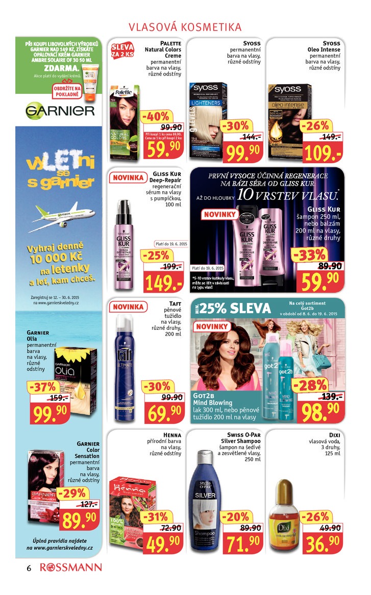leták Rossmann Leták od 8.6.2015 strana 1 leták Rossmann Leták od 8.6.2015 strana 1
