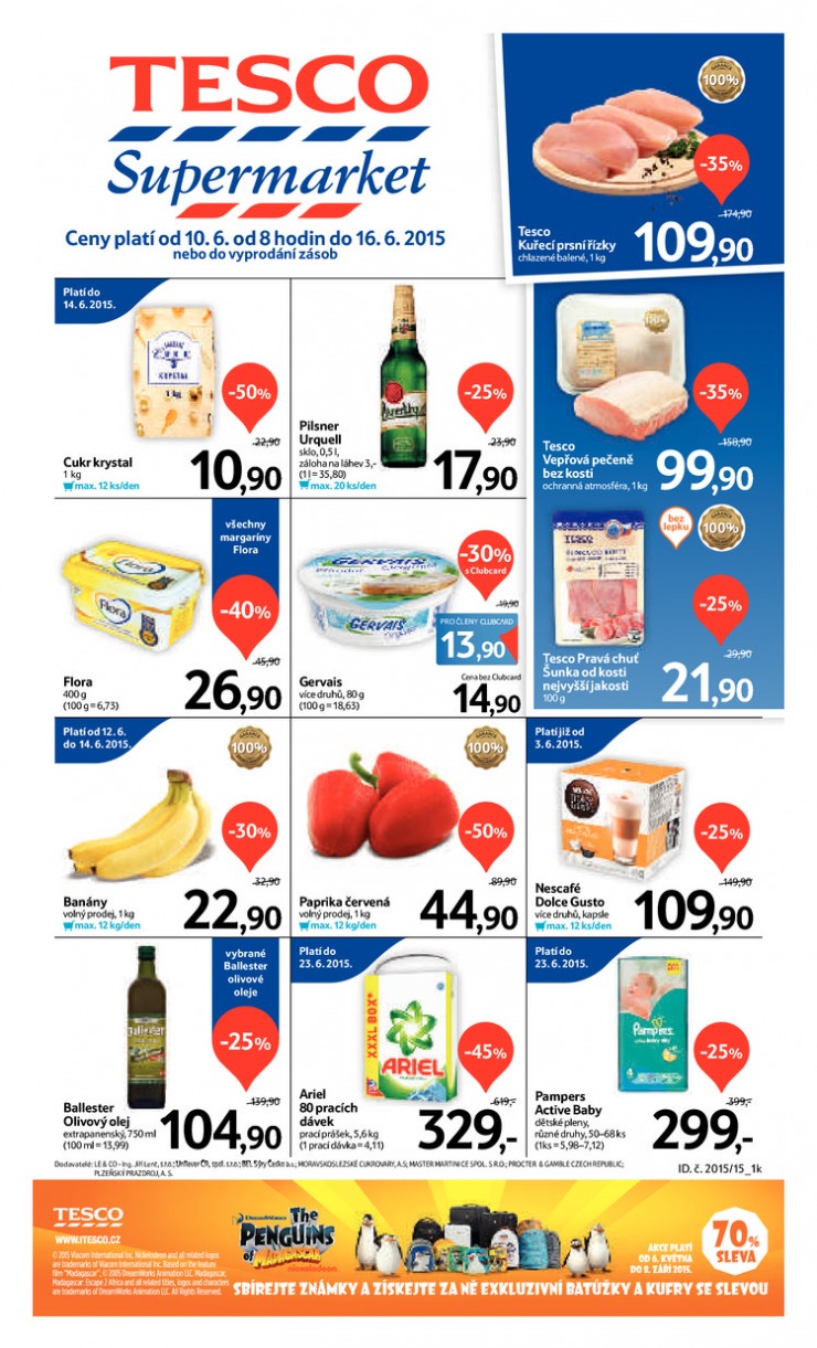 letk Tesco supermarkety od 10.6.2015 strana 1
