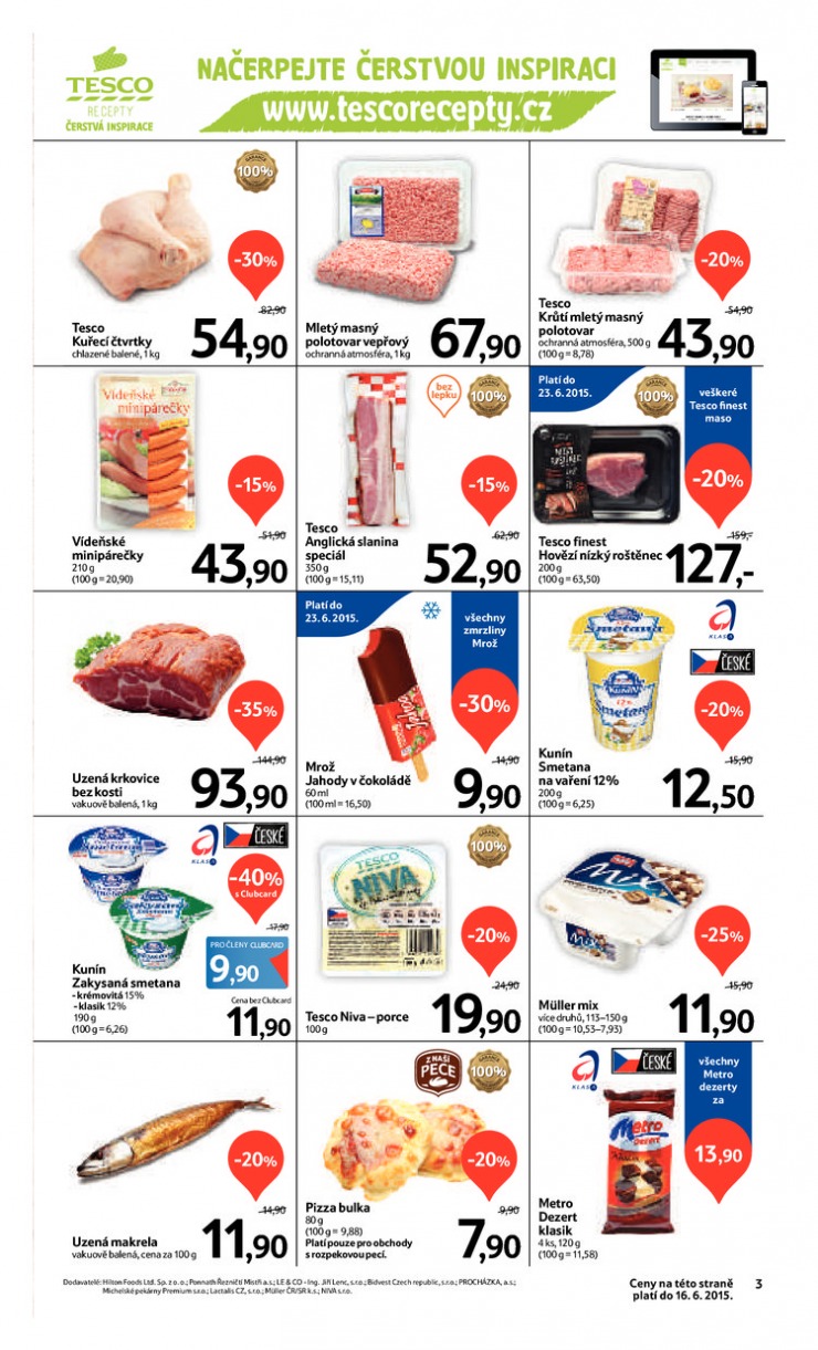 leták Tesco supermarkety od 10.6.2015 strana 1 leták Tesco supermarkety od 10.6.2015 strana 1