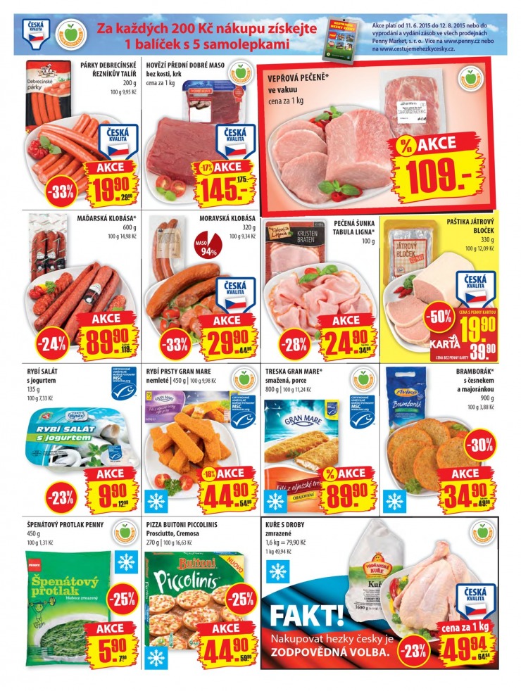 let�k Penny Aktu�ln� nab�dka od 11.6.2015 strana 1