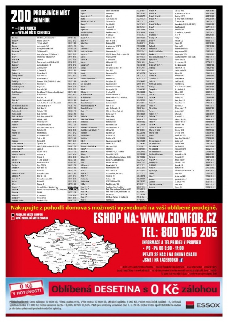 let�k Comfor katalog od 6.6.2015 strana 1