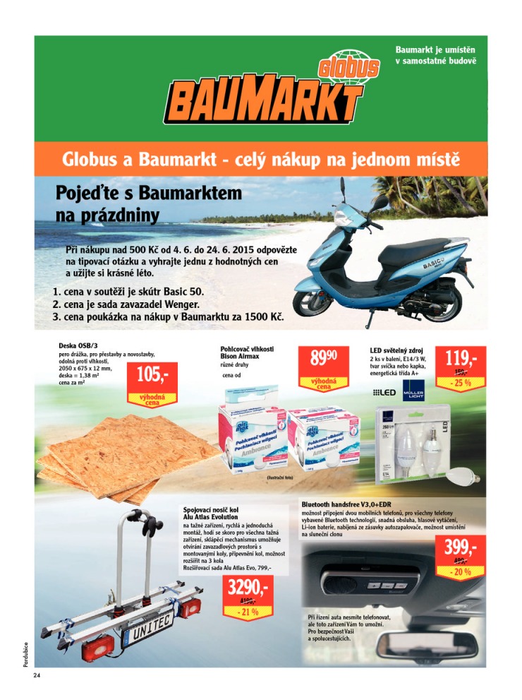 leták Globus Naše noviny od 11. 6. 2015 strana 1 leták Globus Naše noviny od 11. 6. 2015 strana 1