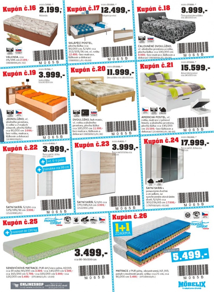 let�k Mobelix Aktu�ln� prospekt od 15. 6. 2015 strana 1