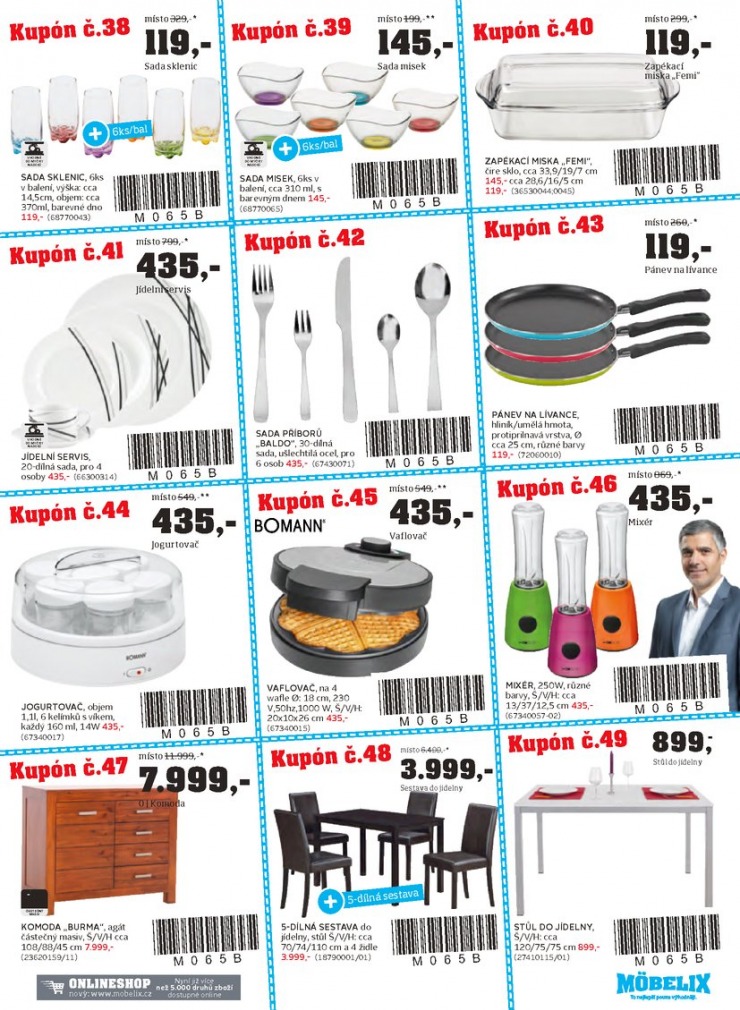 let�k Mobelix Aktu�ln� prospekt od 15. 6. 2015 strana 1