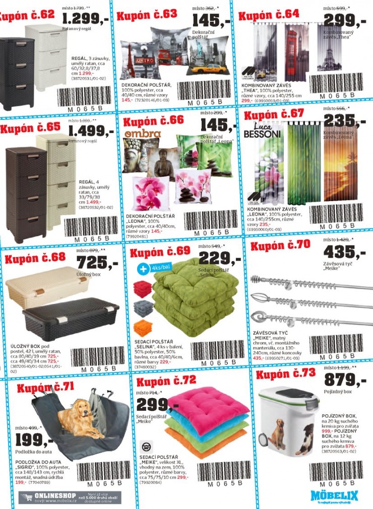 let�k Mobelix Aktu�ln� prospekt od 15. 6. 2015 strana 1