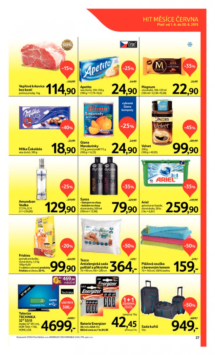 let�k Tesco velk� hypermarkety od 17. 6. 2015 strana 1