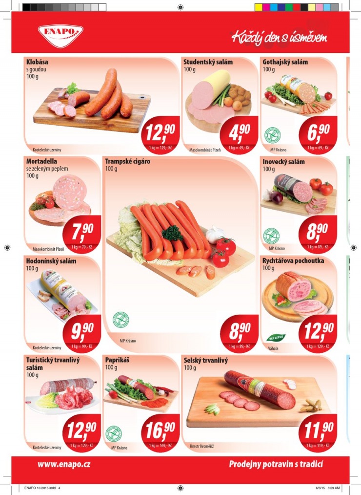 leták Enapo Akční leták od 17. 6. 2015 strana 1 leták Enapo Akční leták od 17. 6. 2015 strana 1
