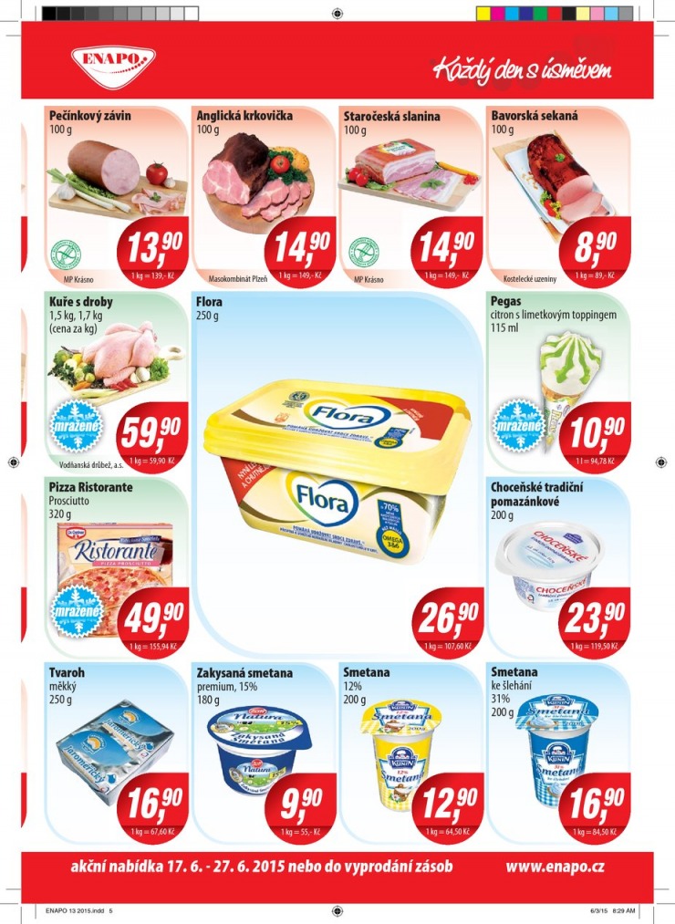 leták Enapo Akční leták od 17. 6. 2015 strana 1 leták Enapo Akční leták od 17. 6. 2015 strana 1