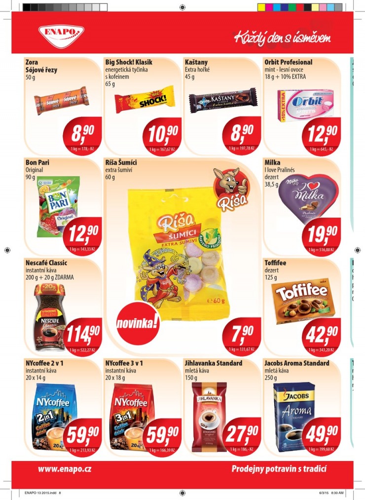 leták Enapo Akční leták od 17. 6. 2015 strana 1 leták Enapo Akční leták od 17. 6. 2015 strana 1