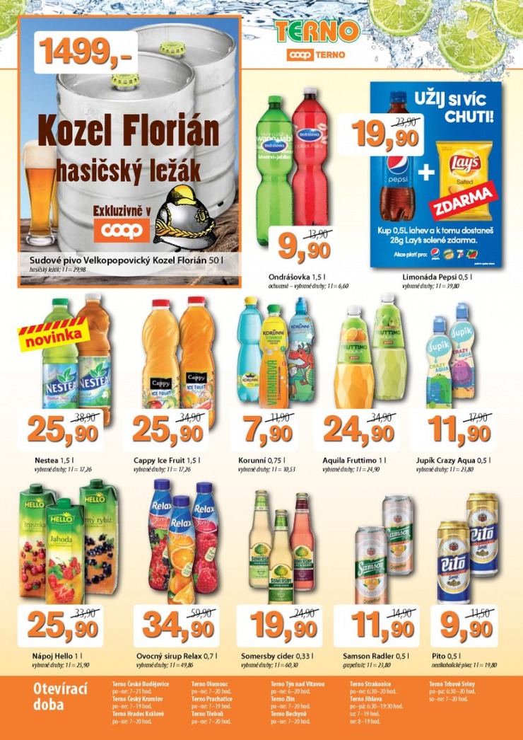 leták COOP Terno od 17. 6. 2015 strana 1 leták COOP Terno od 17. 6. 2015 strana 1