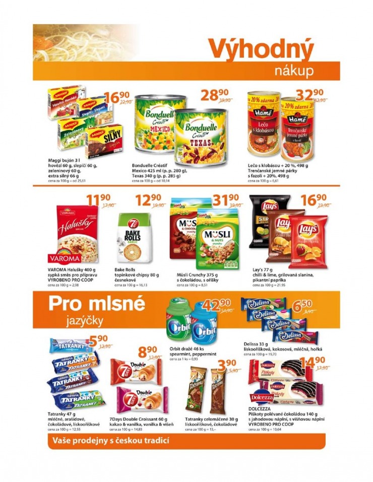 leták COOP Tuty Tip od 15. 6. 2015 strana 1 leták COOP Tuty Tip od 15. 6. 2015 strana 1