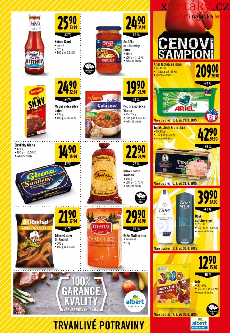 leták Albert Hypermarket akční leták strana 1 leták Albert Hypermarket akční leták strana 1