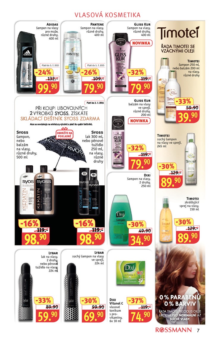 leták Rossmann Leták od 22.6.2015 strana 1 leták Rossmann Leták od 22.6.2015 strana 1