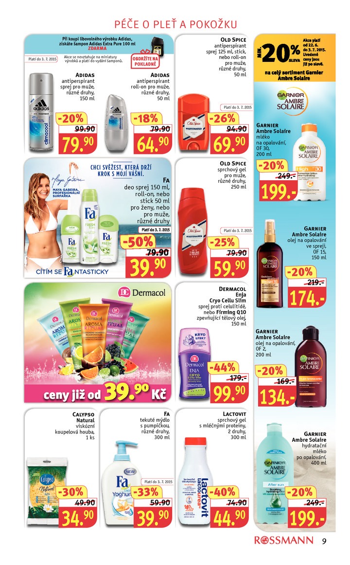 leták Rossmann Leták od 22.6.2015 strana 1 leták Rossmann Leták od 22.6.2015 strana 1