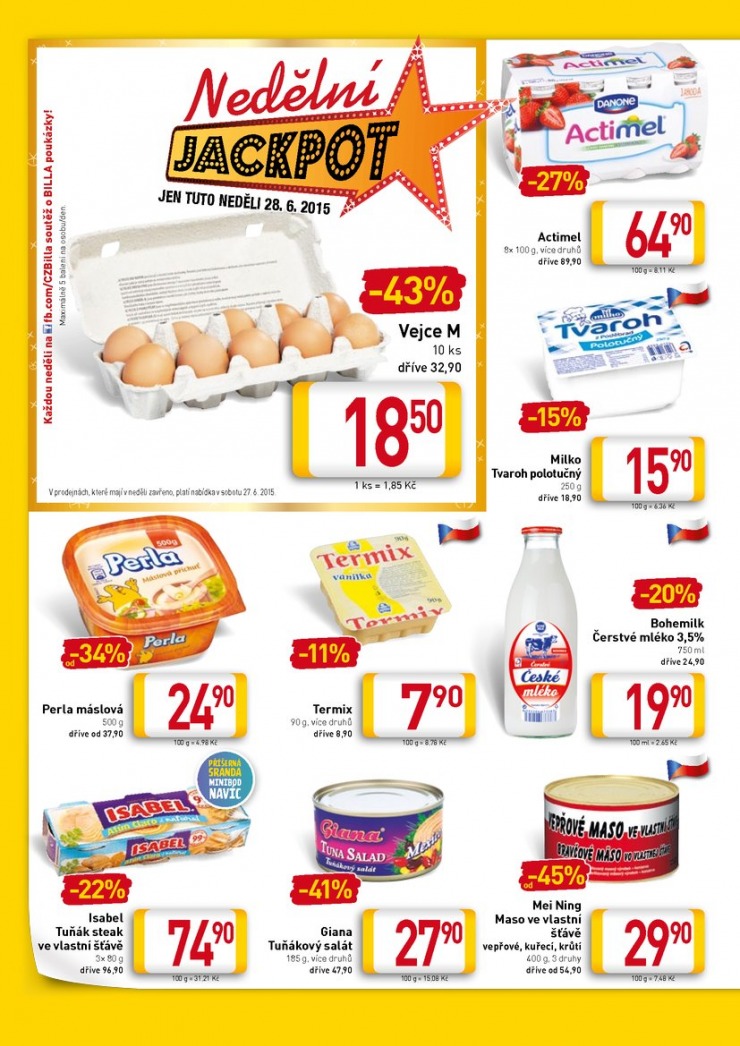 let�k Billa velk� od 24.6.2015 strana 1