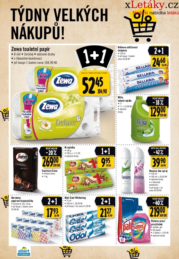 leták Albert Hypermarket akční leták strana 1 leták Albert Hypermarket akční leták strana 1