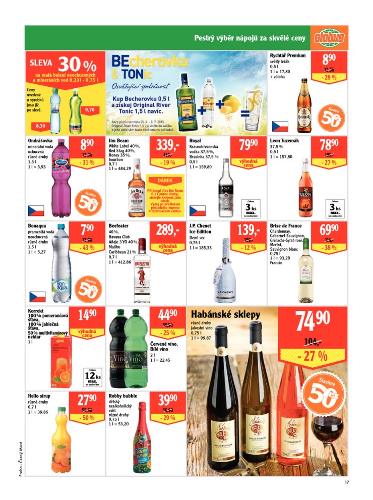 let�k Globus Na�e noviny od 25.6.2015 strana 1