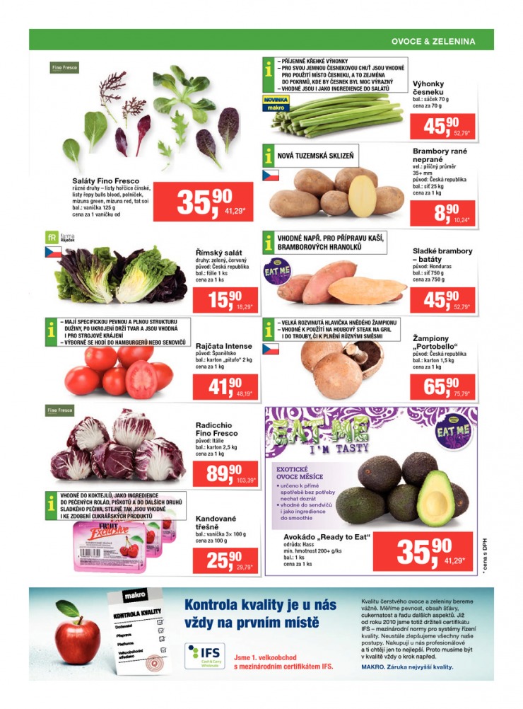 leták Makro Gastronomie čerstvé od 1.7.2015 strana 1 leták Makro Gastronomie čerstvé od 1.7.2015 strana 1