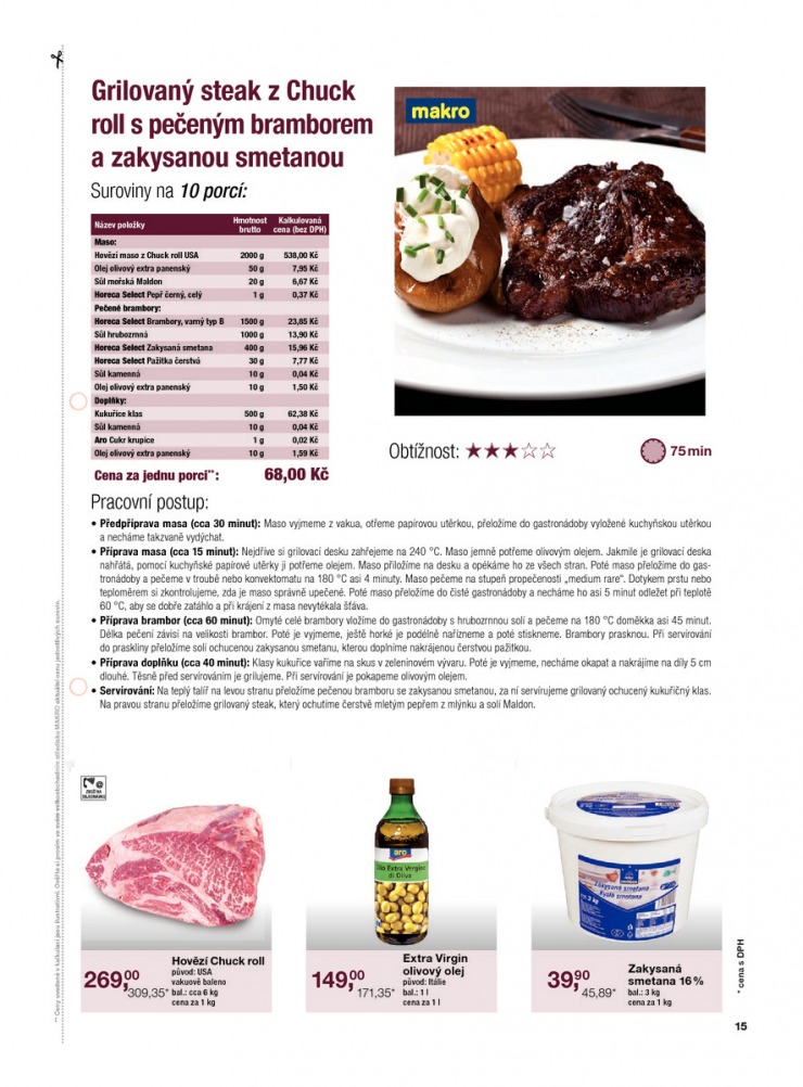 leták Makro Gastronomie čerstvé od 1.7.2015 strana 1 leták Makro Gastronomie čerstvé od 1.7.2015 strana 1