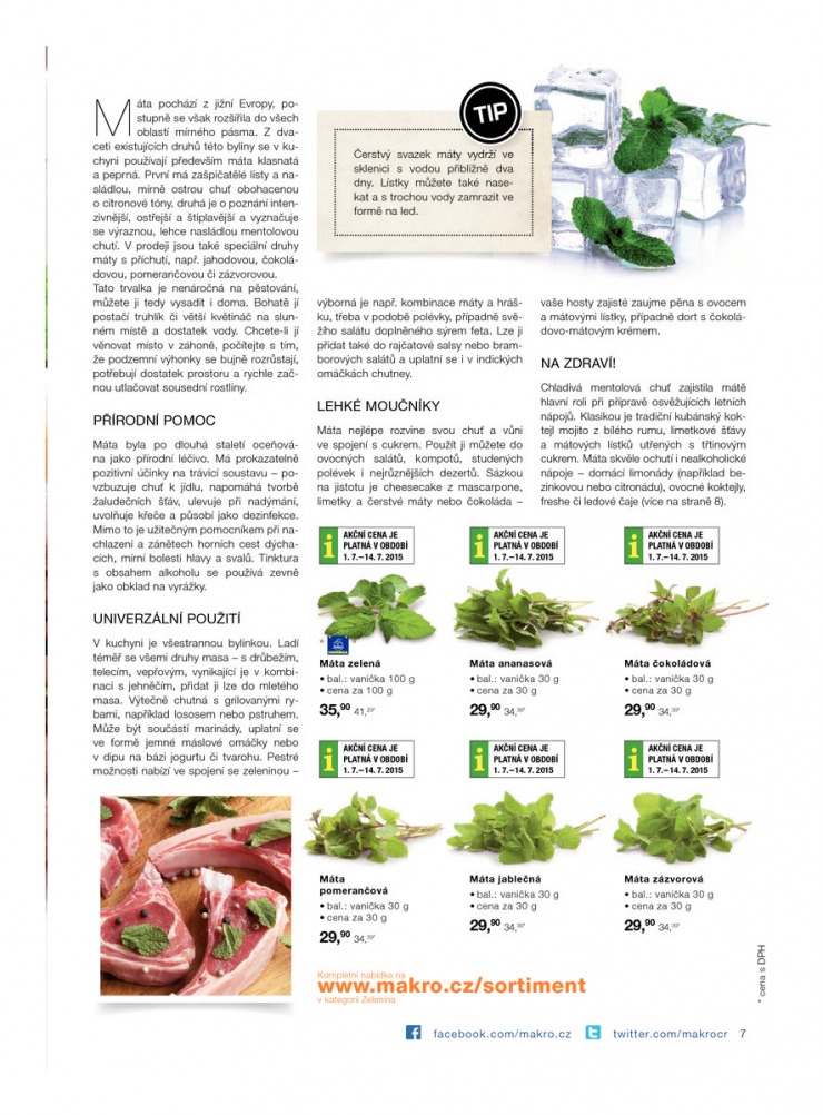 leták Makro Epikure od 1.7.2015 strana 1 leták Makro Epikure od 1.7.2015 strana 1