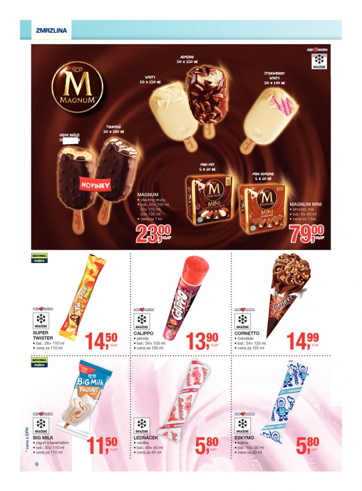 leták Makro Zmrzlina od 1.7.2015 strana 1 leták Makro Zmrzlina od 1.7.2015 strana 1