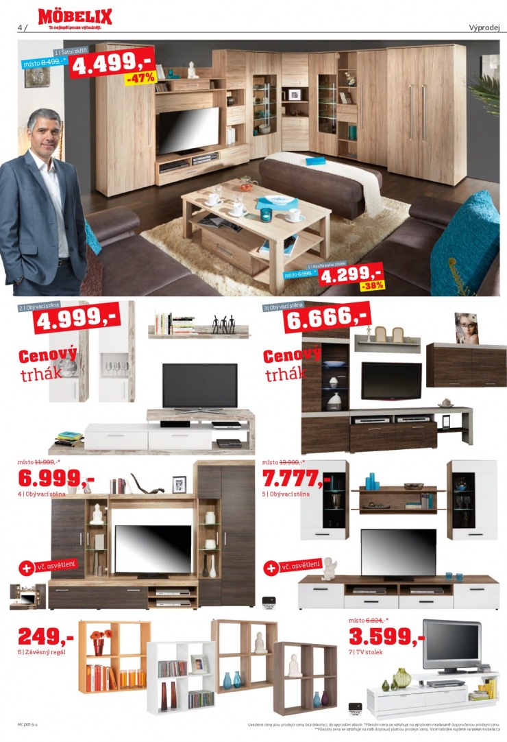 let�k Mobelix Aktu�ln� prospekt od 29.6.2015 strana 1