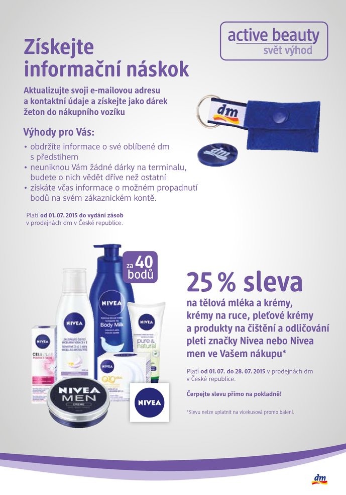 let�k DM drogerie Journal od 1.7.2015 strana 1