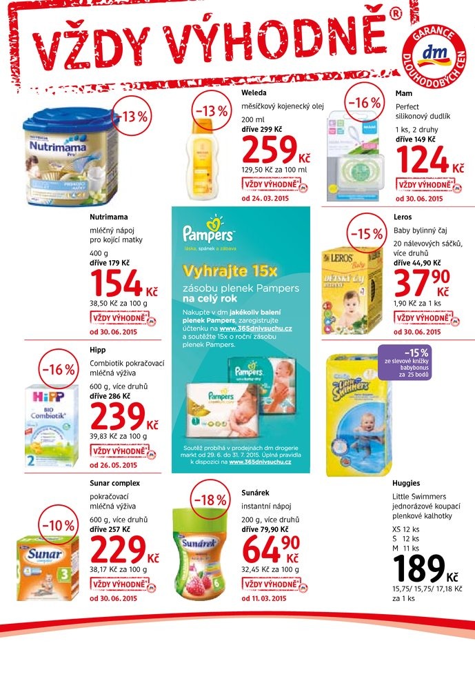 let�k DM drogerie Journal od 1.7.2015 strana 1