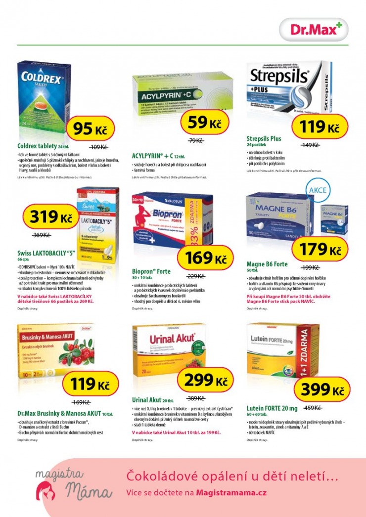 leták Dr. Max lékárna Aktuální leták od 8.7.2015 strana 1 leták Dr. Max lékárna Aktuální leták od 8.7.2015 strana 1