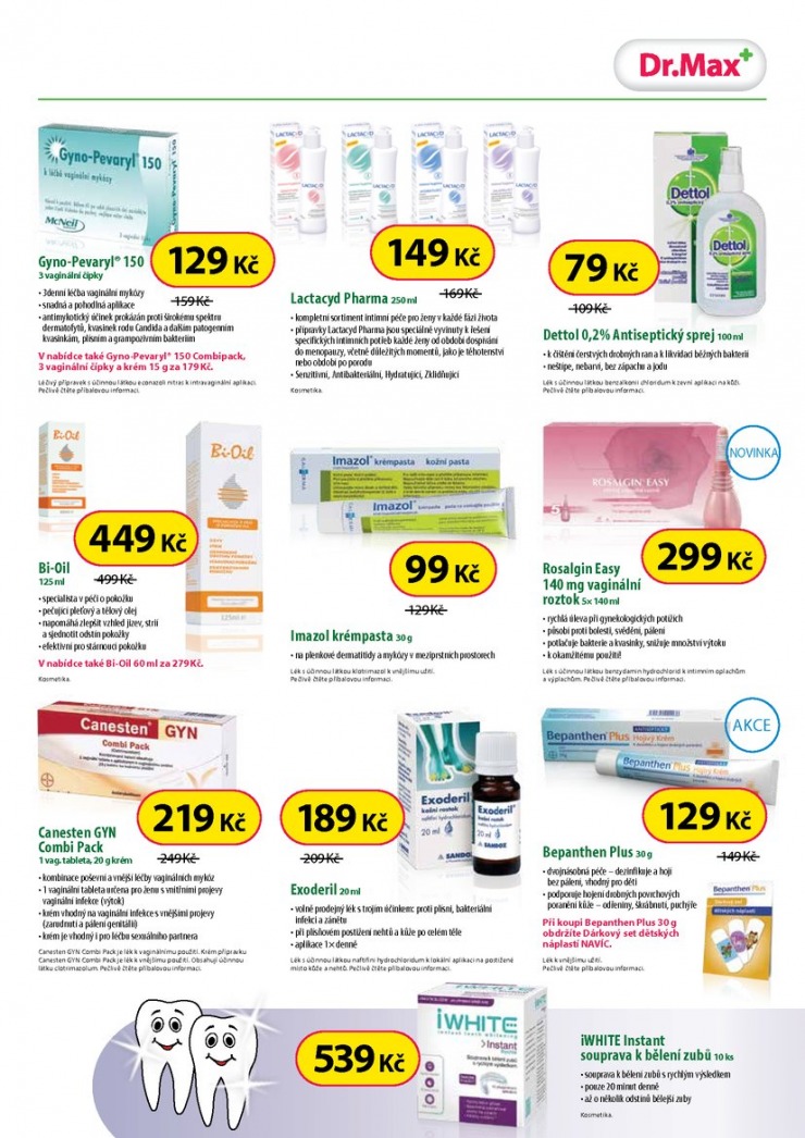leták Dr. Max lékárna Aktuální leták od 8.7.2015 strana 1 leták Dr. Max lékárna Aktuální leták od 8.7.2015 strana 1