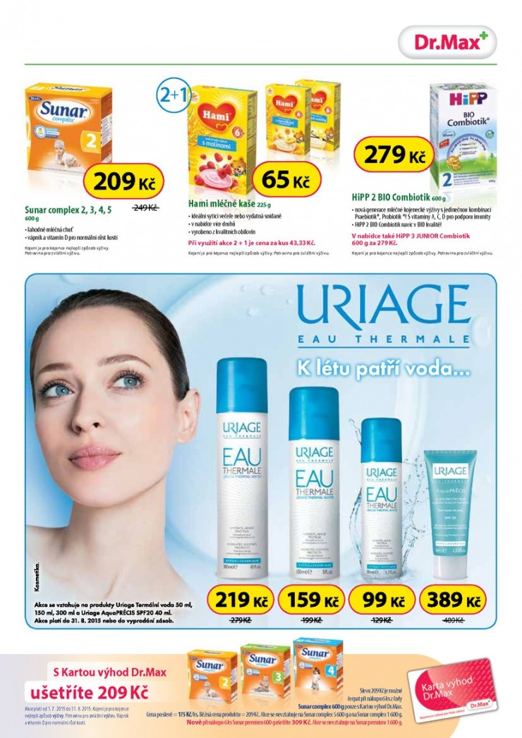 leták Dr. Max lékárna Aktuální leták od 8.7.2015 strana 1 leták Dr. Max lékárna Aktuální leták od 8.7.2015 strana 1