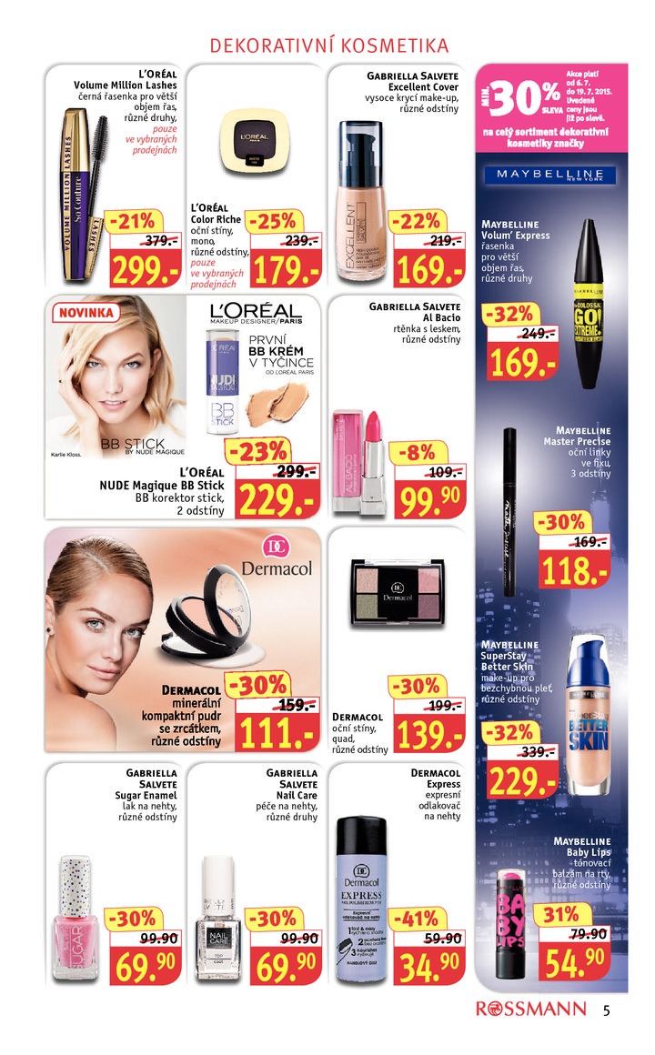 let�k Rossmann Let�k od 6.7.2015 strana 1