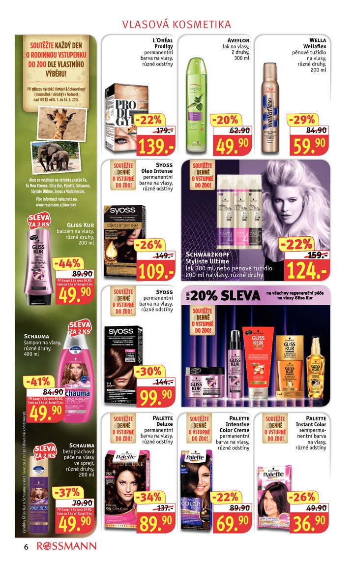 leták Rossmann Leták od 6.7.2015 strana 1 leták Rossmann Leták od 6.7.2015 strana 1